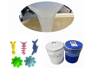 Жидкая силиконовая резина для изготовления деталей (заливка)